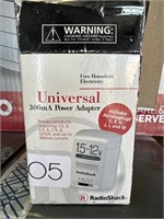 Radio Shack Universal 300mah Power Adapter
