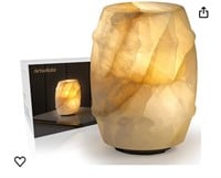 Handcrafted Solid Calcite Table Lamp