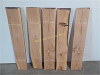 (5) Cherry Boards