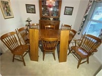 Tell City Chairs & Dining Table