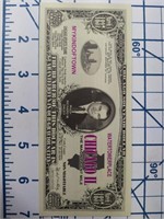 Chicago novelty banknote