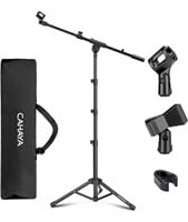CAHAYA Tripod Microphone Stand Height Adjustable