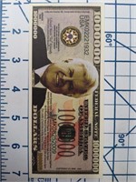 Edward moore "ted" Kennedy novelty banknote