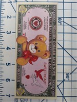 Love is forever novelty banknote