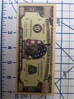 Miss liberty novelty banknote