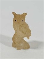 Vintage Lucite owl figure
