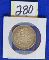 1963 Canada 50c coin