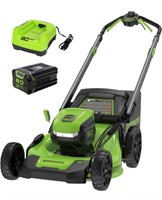 Greenworks 80V Self-Prop Mower w Batt/Charger $600