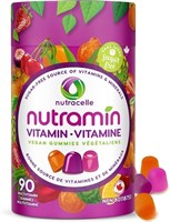 Sealed - NUTRACELLE NUTRAMIN Keto Multivitamin Gum