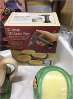 Crème brûlée set
