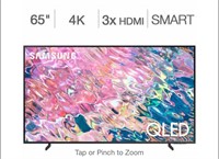Samsung 65" 4K UHD QLED LCD TV $650 RETAIL