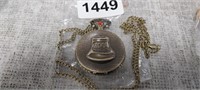 AC/DC HELLS BELLS POCKET WATCH WITH CHAIN