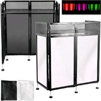20x40x45 Inches DJ Facade Table Station, DJ Booth
