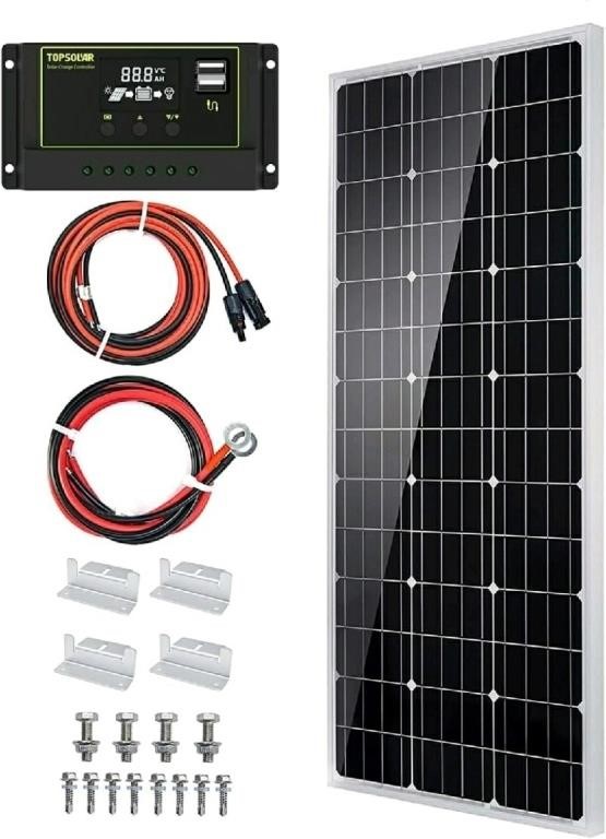 Topsolar, Solar Panel Kit 120 Watt 12 Volt Monocry