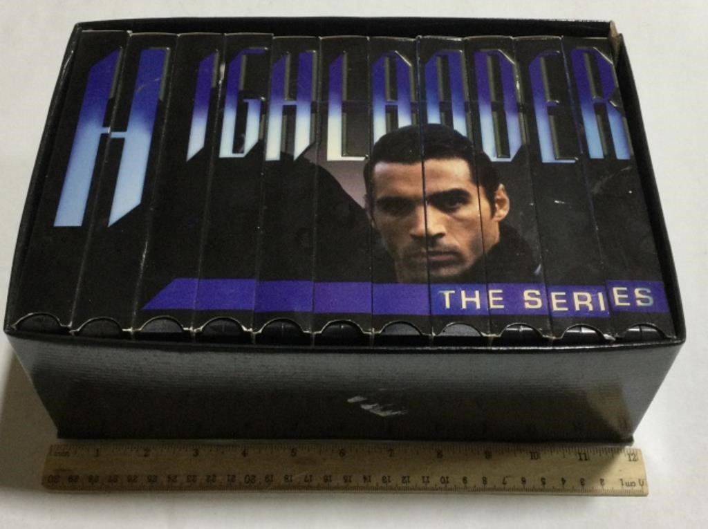 Highlander the Series - 11 VHS tape set
