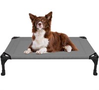 ($56) Veehoo Cooling Elevated Dog Bed, Portable