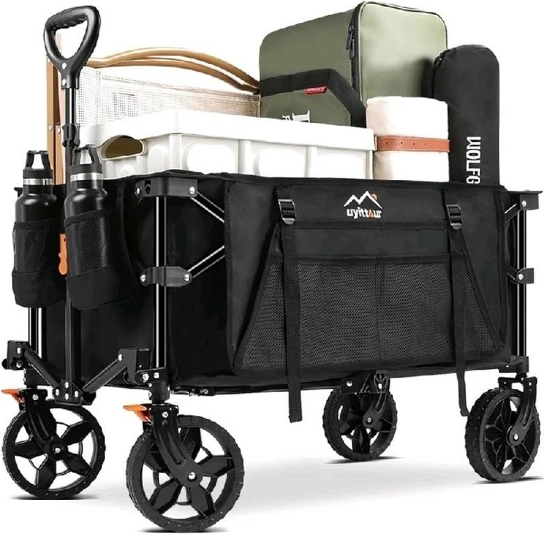 Uyittour Wagon Cart Heavy Duty Foldable, Collapsib