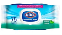 LOT OF 6 Clorox Disinfecting Wipes