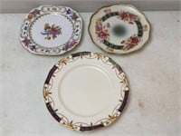 3 Floral Plates (Incl. Winterling, Imperial