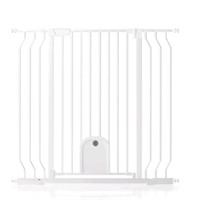 Cuyoent Baby Gate with Cat Door for Stairs, Auto C