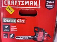 Craftsman 2 Cycle 42 Cc 16" Chainsaw