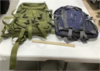 2 backpacks w/ Tan Xian Zhe
