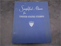US Stamp Album 1940 Edition