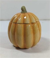 Hallmark Ceramic Pumpkin Candle with Lid