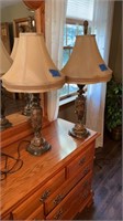 European vase lamp - height 33”