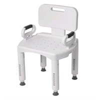 Drive Medical Premium Series Shower Chair with Bac