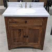 QSWO 36" Vanity With Sink Top In Tavern