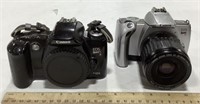 2 Canon Cameras-EOS Rebel TI & Rebel X