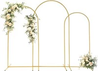 Gold Metal Arch Backdrop Stand - 6ft, 5ft, 4ft