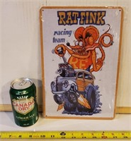 Ratfink Racing Sign 12×8