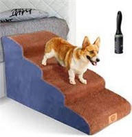 Topmart High Density Foam Dog Steps 4 Tiers,extra