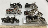 6 motorcycle replicas