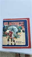 1972 NFL action sticker album loaded with tons of