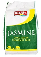 Iberia Jasmine Long Grain Fragrant Rice, 18 Pound