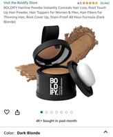 BOLDIFY Hairline Powder Instantly Conceals Hair