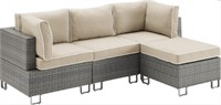 Futpemon 4-Pc Modular Patio Furniture Set $660 RET