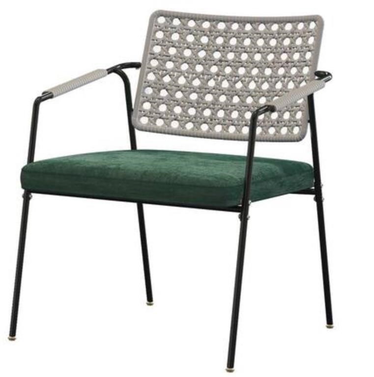 AUTMOON Weave Wicker Outdoor Lounge Chair with