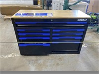 Kobalt 46 Inch 9 Drawer Workstation (missing