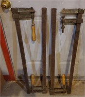 4 pc -31× 4.5 Bar Clamps (1 Needs Handle)