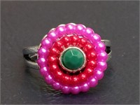 Size 6 pink ring