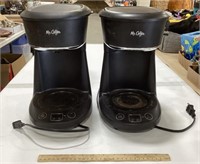 2 Mr Coffee Makers, no coffee pots