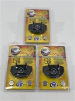 (3) NEW MasterVision Cap Lights