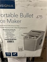 Insignia Portable Bullet Ice Maker Silver $115 RET