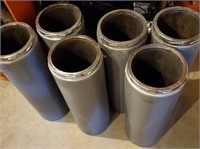 6 Pc Insulated Stove Pipe 8"ID , 30 "L