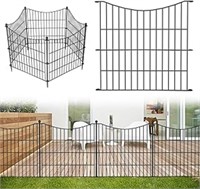 10 Panels No Dig Decorative Outdoor Garden Fence