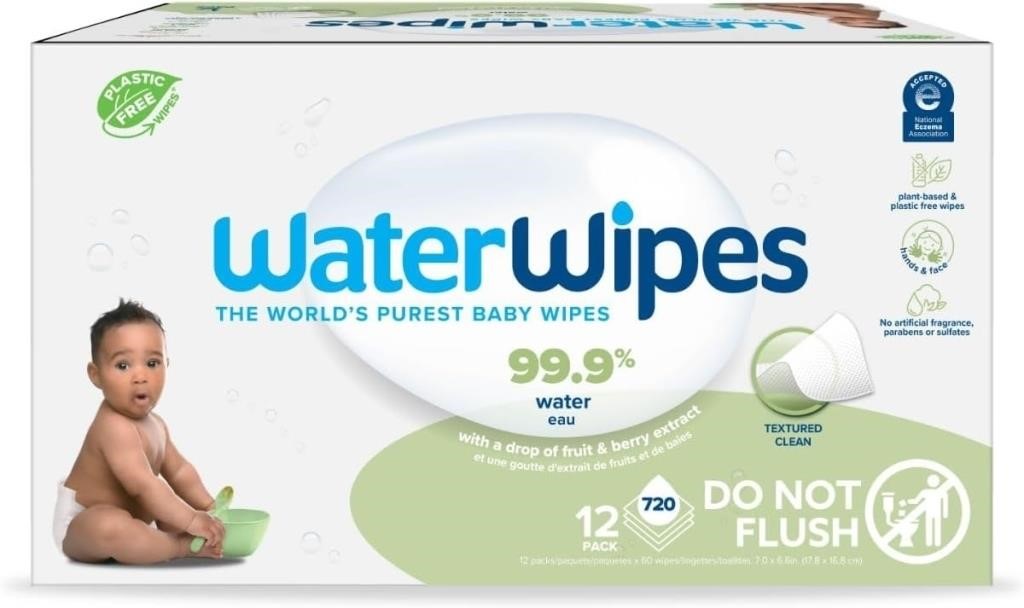 Sealed - WaterWipes Plastic-Free Textured Clean